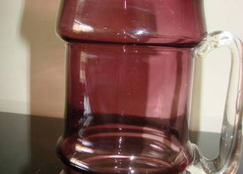 kufel czerwone szkło