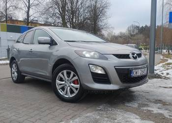 MAZDA CX-7 4x4 nowy serwis, Bluetooth, Grzane fotele, Radio Android, Kamera