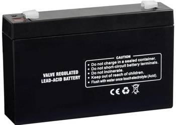 Akumulator 7.2Ah 6V GROM LP6-7.2