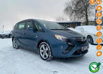 Opel Zafira 1.4i turbo + gaz 7.os. Panorama pod.kierownica bezwypadkowy za…