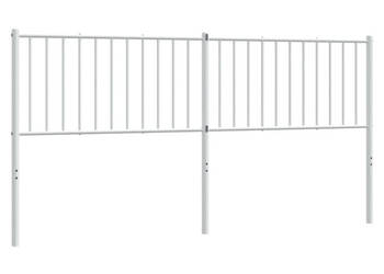 Metalowe wezgłowie białe 180 cm WM-350967