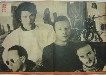 PLAKATY - ULTRAVOX - WYPRZEDAŻ ŚWIAT PLAKATÓW