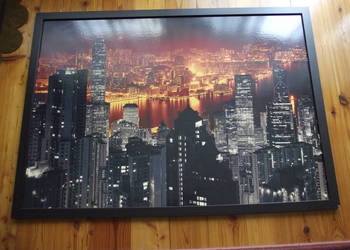 Obraz Miasto nocą 104/76 cm