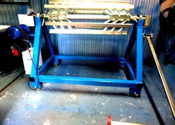 Rozwijak Odwijak z motoreduktorem do blachy 1250 x 5000 kg