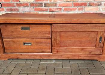 Szafka RTV Komoda akacja drewniana Szafka pod telewizor HH (780)