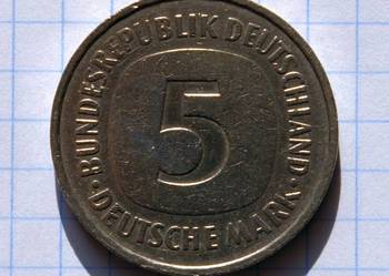 5 MAREK ( 5 MARK )  1976 ROK ( F ) - NIEMCY