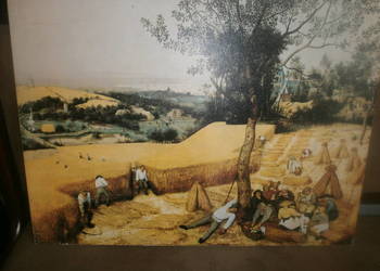 ZNIWIARZE THE HARVESTERS OBRAZ NA PŁYCIE PIETER BRUGER