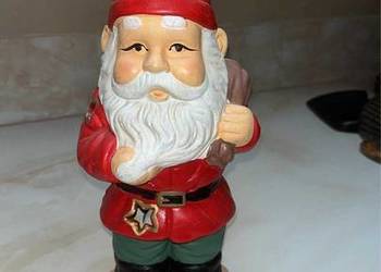 Mikołaj z workiem, na świeczkę. Ozdoba. Boże Narodzenie