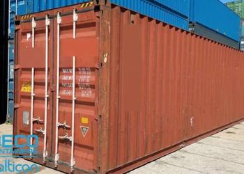 Magazyn Kontener morski używany 40HC sprawny szczelny tani transport HDS