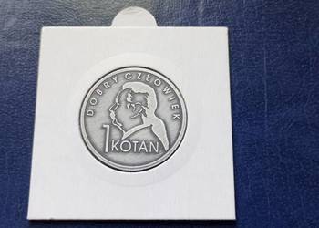 Stare monety 1 KOTON Dobry Człowiek Polska