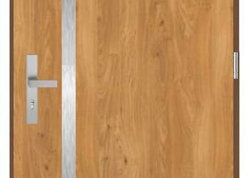 Drzwi wejściowe Stalowe Sa08 inox Prawe 90 Winchester