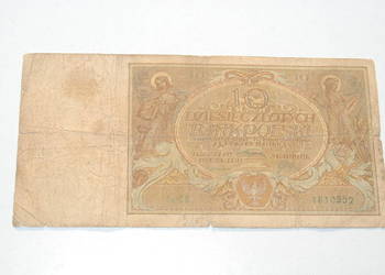 Stary banknot 10 złotych 1926 antyk unikat rzadki