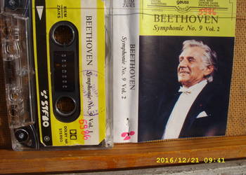 + BEETHOVEN--SYMFONIE 9 ; kaseta , klasyka.