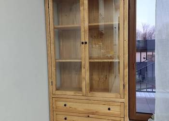 Witryna drewniana sosnowa