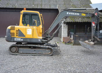Minikoparka VOLVO EC55 w bardzo dobrym stanie