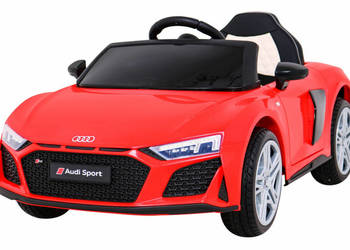 Audi R8 LIFT Samochodzik na akumulator Czerwony