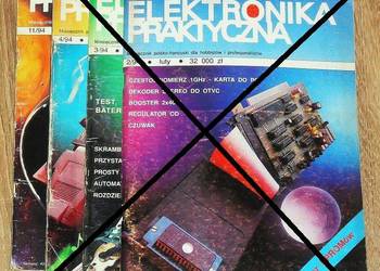 Elektronika Praktyczna lata 1994, 1996, 2000, 2001 niekompletne