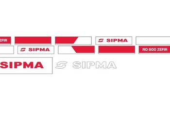 Naklejki Sipma RO 600zefir zamienniki super mocne