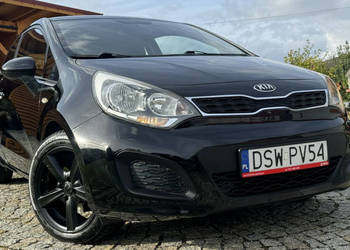 Kia Rio 1.4 Benz. 109KM - Zarejestrowany - Serwisowany, Klimatyzacja, Czuj…
