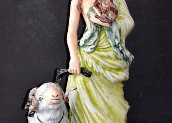 Roceram porcelana, znak Zodiaku BARAN do kolekcji ok. 37 cm Roceram porcelana, znak Zodiaku BARAN do kolekcji ok. 37 cm