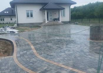 Układanie kostki brukowej brukarstwo bruk utwardzanie