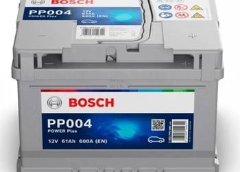 Akumulator 61Ah 600A Bosch  EN PP004 PRAWY PLUS