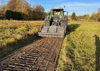 Mulczer leśny wgłębny, powierzchniowy, Karczowanie Czyszczenie działek