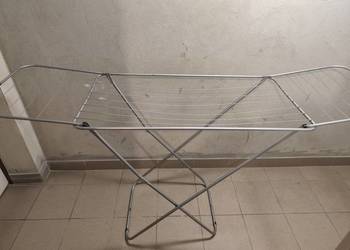 Suszarka do prania składana srebrna rozkładana Rzeszów