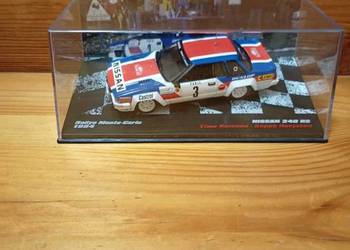 NISSAN 240 RS Rally cars kolekcja rajdowe model 1/43 Deagostini nowy