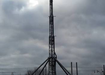 Słup przestawny/ wieża mobilna - 25m