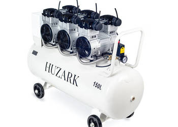 Profesjonalny Kompresor bezolejowy sprężarka Huzark 150L 8bar 621l/min Profesjonalny Kompresor bezolejowy sprężarka Huzark 150L 8bar 621l/min