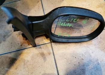 Lusterko  czarny metalik CLIO II  PRAWE 018011 ELEKTRYCZNE