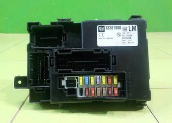 OPEL MERIVA B 1.7 CDTI 11r 5D AUT skrzynka bezpiecznikow BSI 13381900