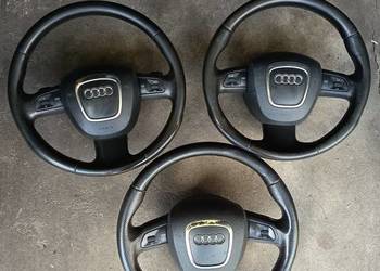 Trójramienne kierownice skóra airbag multifunkcja Audi A4 B7 B8 A6 C6 A8 D3