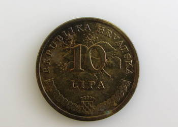 Moneta 10 Lipa  Lip 2001 ( Chorwacja )