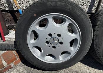 Felgi 8 loch mercedes, bardzo ładne opony