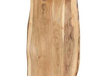 Blat, lite drewno akacjowe, 118x(50-60)x2,5 cm(SKU:286333)