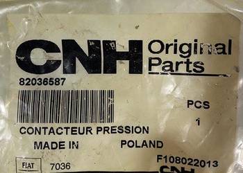 82036587 Czujnik ciśnienia oleju CNH