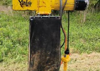 Wciągarka elektryczna łańcuchowa Yale 400 V 1 do 4 ton 18m