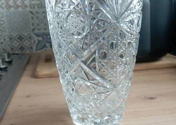Piękny kryształowy wazon
