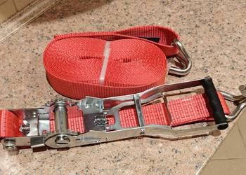 Pas transportowy WÜRTH 10 m 5T LC 2500 daN – grzechotka .Długa dźwignia.