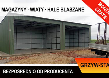 Garaż Blaszany - Garaże Blaszane - Wiata - Hala - Magazyn – GRZYWSTAL