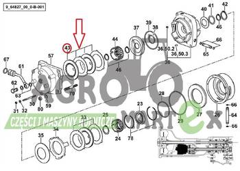 0.008.0322.3/10, 00080322310 SPRZĘGŁO WIELOPŁYTKOWE SDF