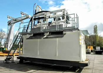 Recykler bentonitu przewierty Ditch Witch , Vermeer