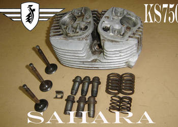 Zundapp KS 750 Sahara głowica PRAWA cylinder zawory silnik ORYGINAŁ blok