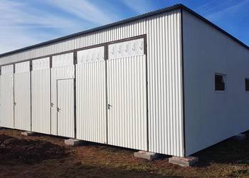 Blaszana montowana hala 11x8m