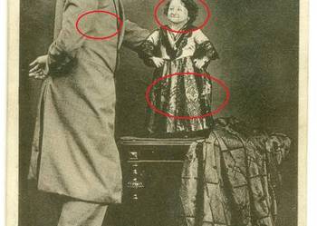 Prinzessin Elisabeth die lebende Teepuppe pocztówka