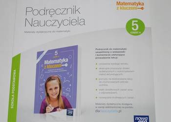 Matematyka z kluczem 5 część 2 książka podręcznik nauczyciela