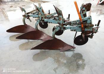 Pług Overum 3 skiby sprężyna non stop hydraulika Kverneland