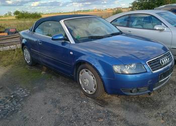 Audi A4 Kabrio 2002r 3,0i 220KM Nawigacja Klimatronic Tempomat Skóry